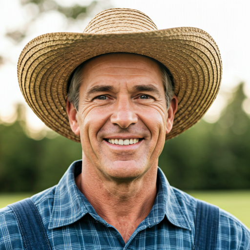 Farmer portrait
